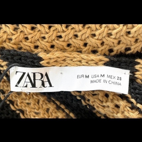 ZARA Knit Wrap Tank Sweater NWT - Picture 8 of 9